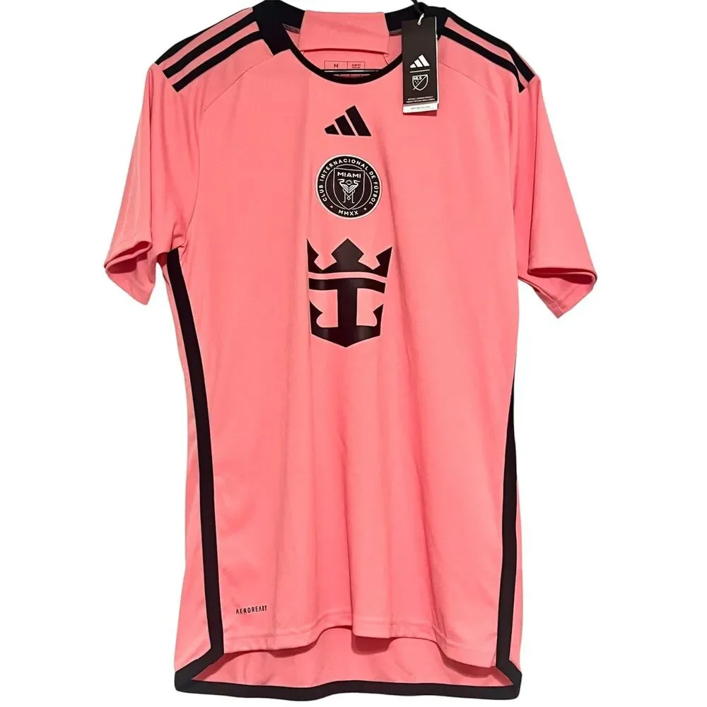 NWT Adidas INTER MIAMI CF 2024/25 SUAREZ Jersey Mens Medium soccer shirt MLS